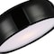 Cwi Lighting Campton 3 Light Drum Shade Flush Mount With Black Finish 9688C19-3-171 - alternate 4